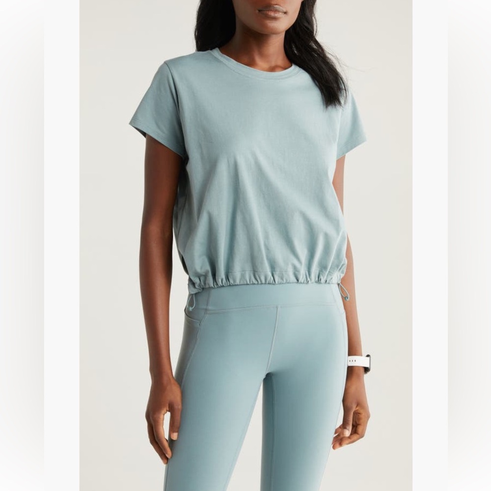 🌀Zella women’s Cinch Bubble T-Shirt